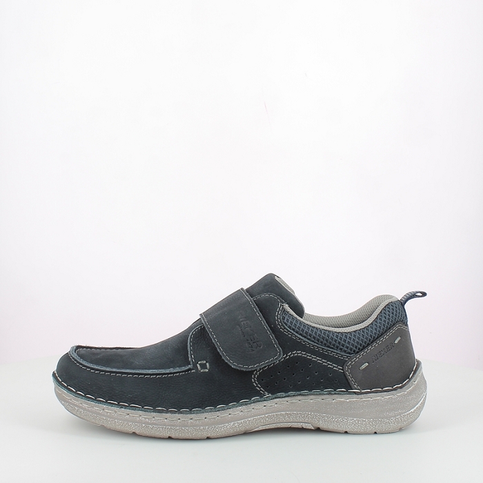 Rieker mocassin 03058.14 nubuck marine scratch