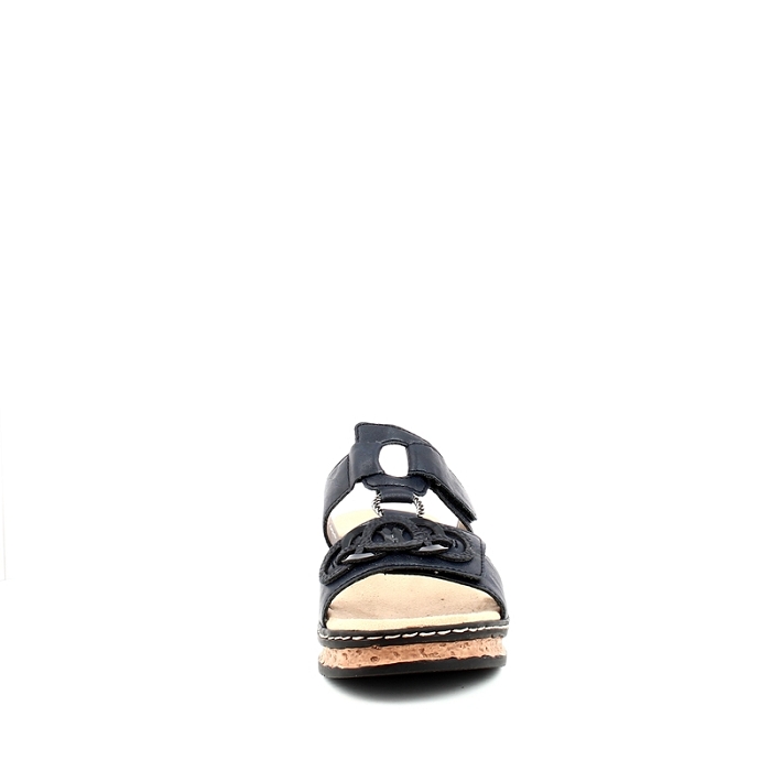 Rieker sandale 62936.14 cuir lisse marine1643301_2