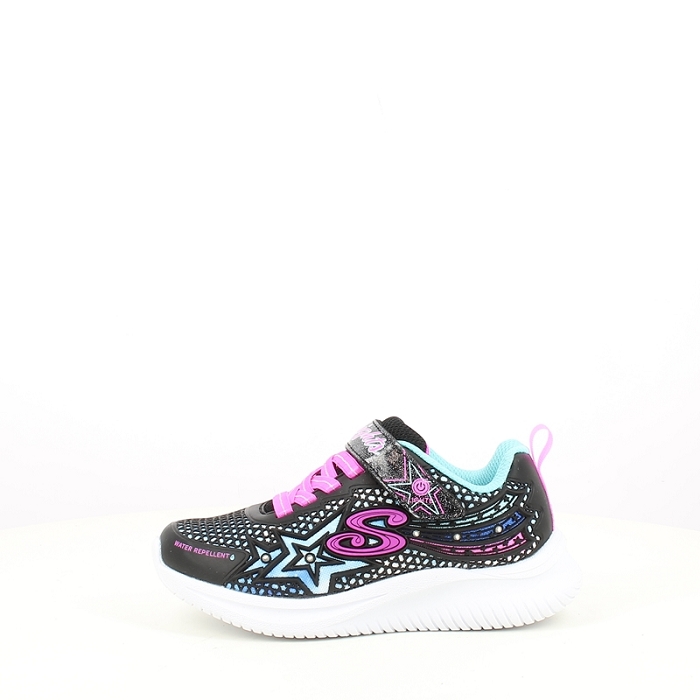 Skechers fille 302323l waterproof multi matiere noir scratch