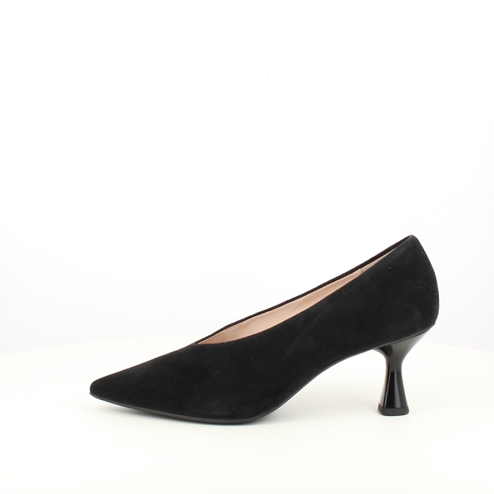 Hogl escarpin 6.106002 cuir velours noir