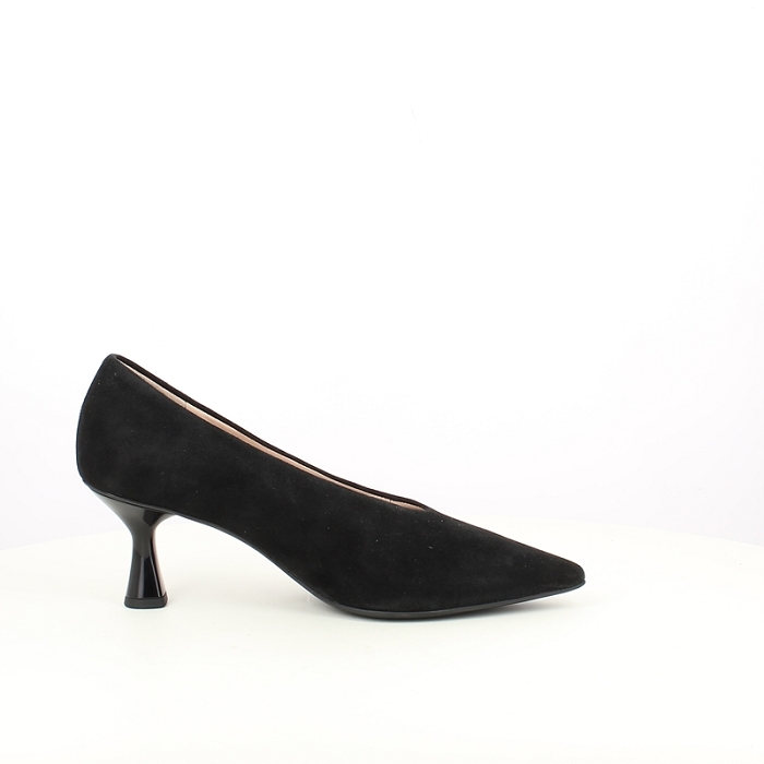 Hogl escarpin 6.106002 cuir velours noir1682001_3