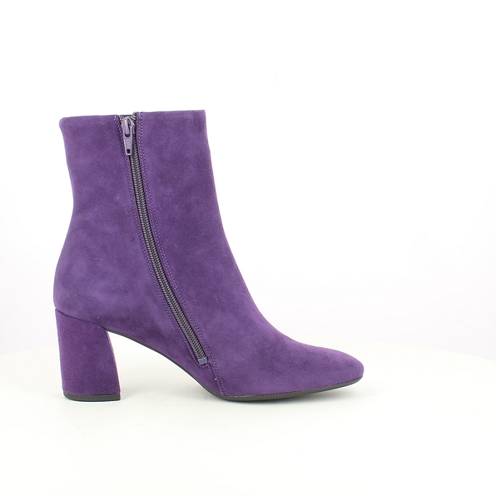 Hogl bottine 6.135102 cuir velours violet zip1682401_3