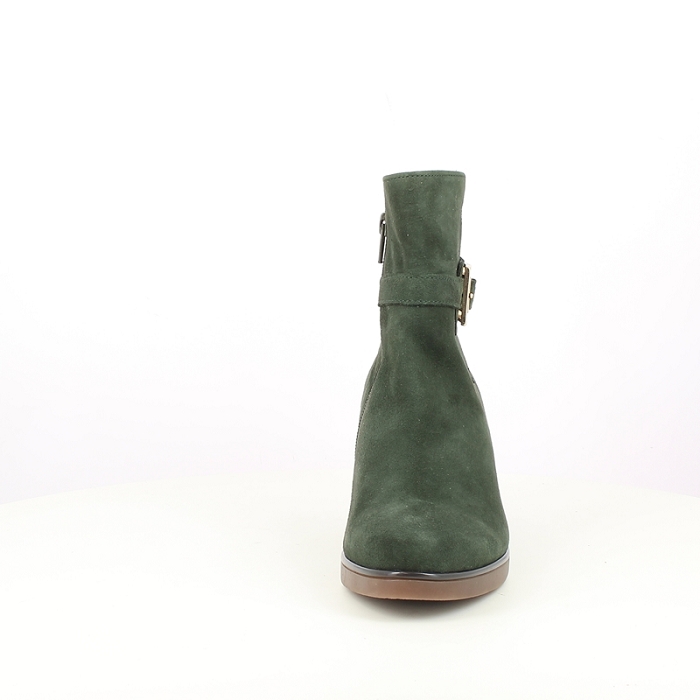 Gabor bottine 32.083.43 cuir velours vert zip1683402_2