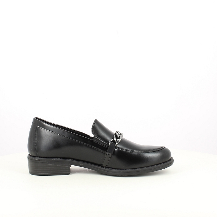 Remonte derbies mocassins d0f03.01 cuir lisse noir1687501_3