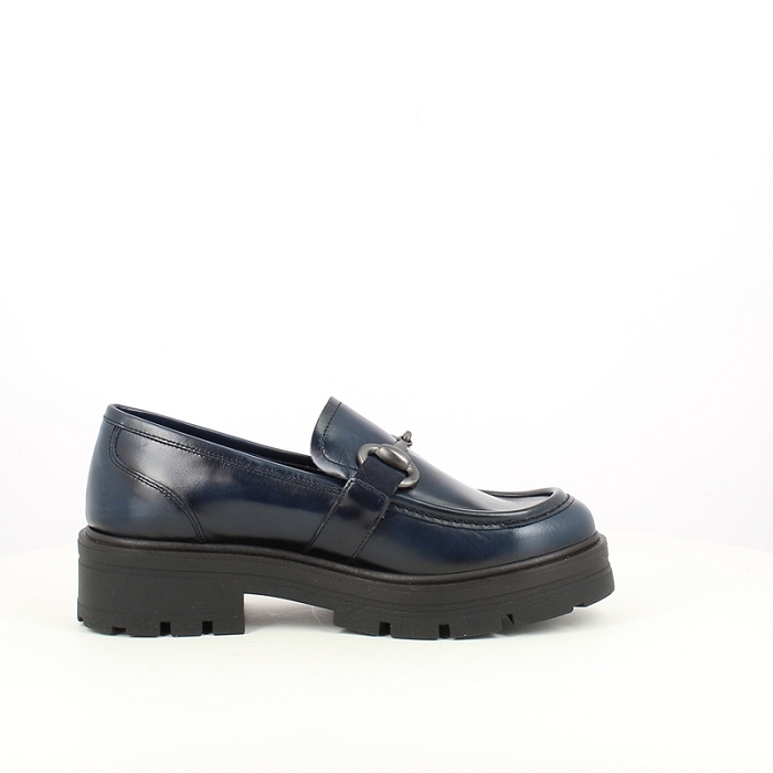 Dorking derbies mocassins d8978 cuir lisse marine1690002_3