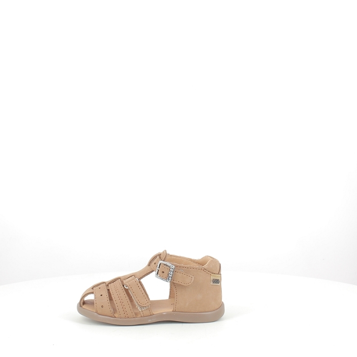 Gbb debout carigo nubuck camel boucle