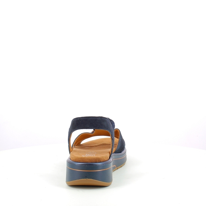 Ara sandale 1220206.02 cuir velours marine elastique1709001_2