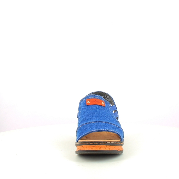 Rieker sandale 62982.12 toile bleu elastique1713001_4