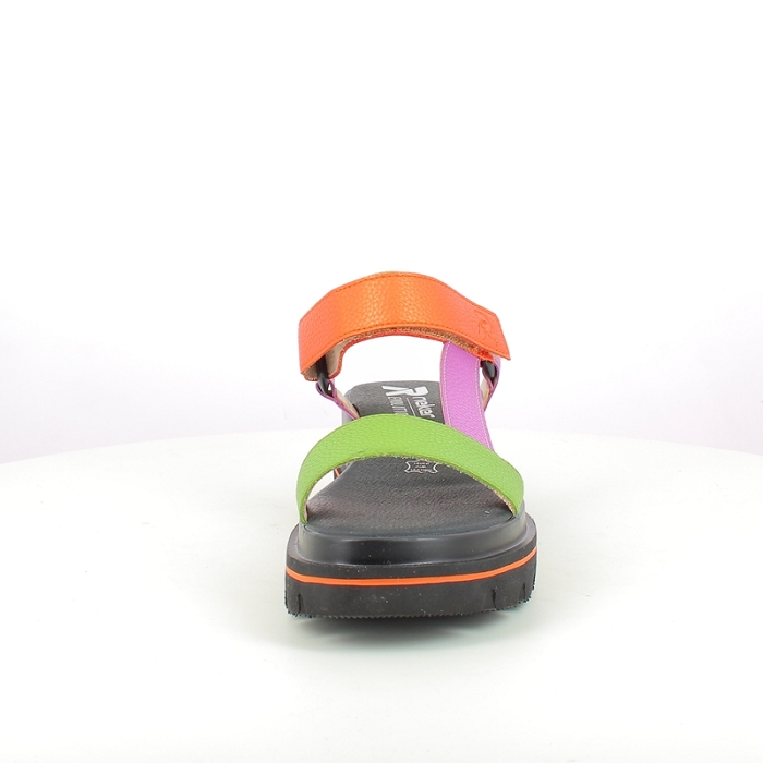 Rieker sandale w1651.90 synthetique multi colors scratch1714101_2