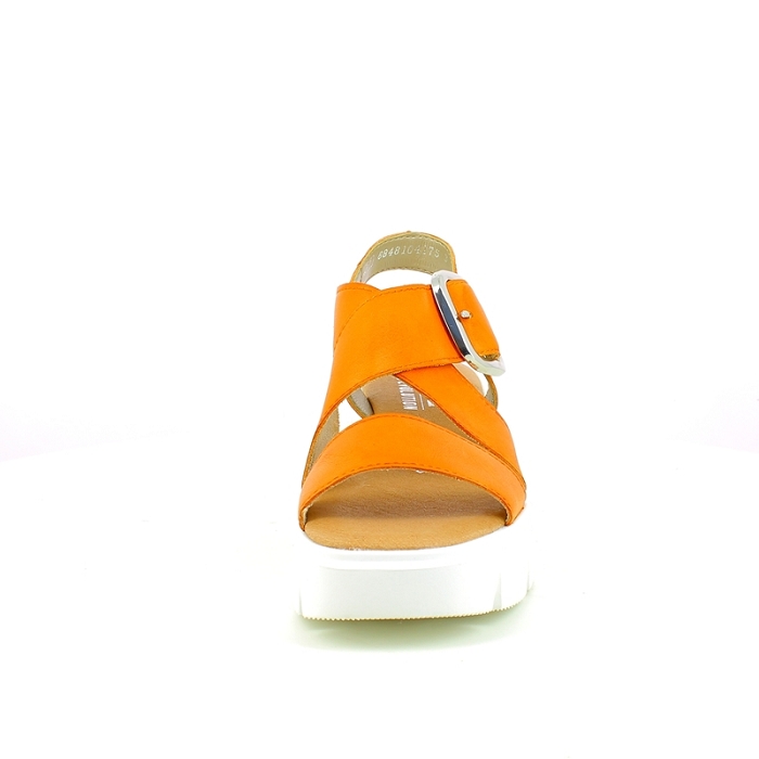 Rieker sandale w1550.38 cuir lisse orange scratch1714401_2