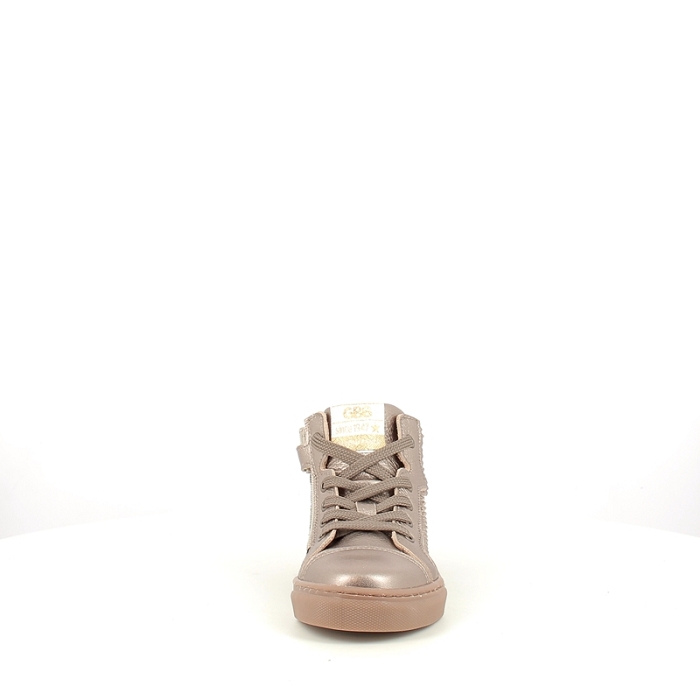 Gbb fille jayne paillette marron lacet zip1717502_2