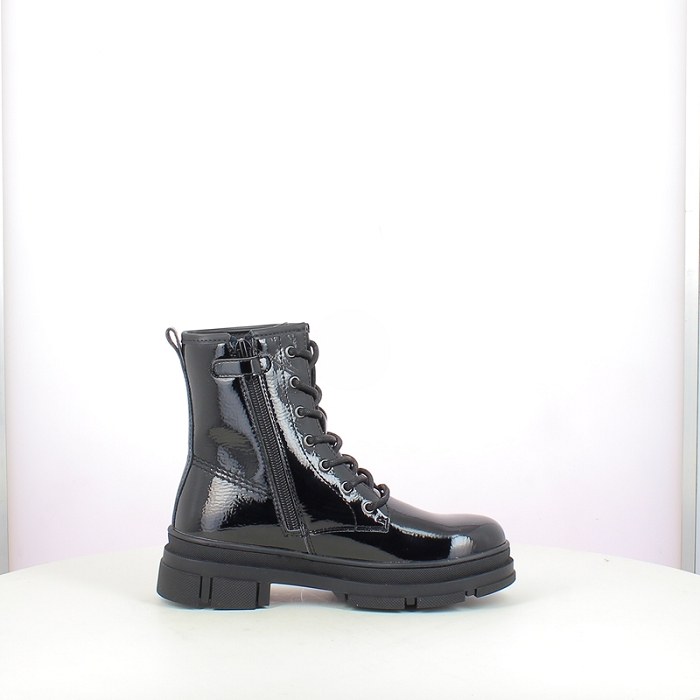Kickers fille kick goji vernis noir lacet zip1718901_3
