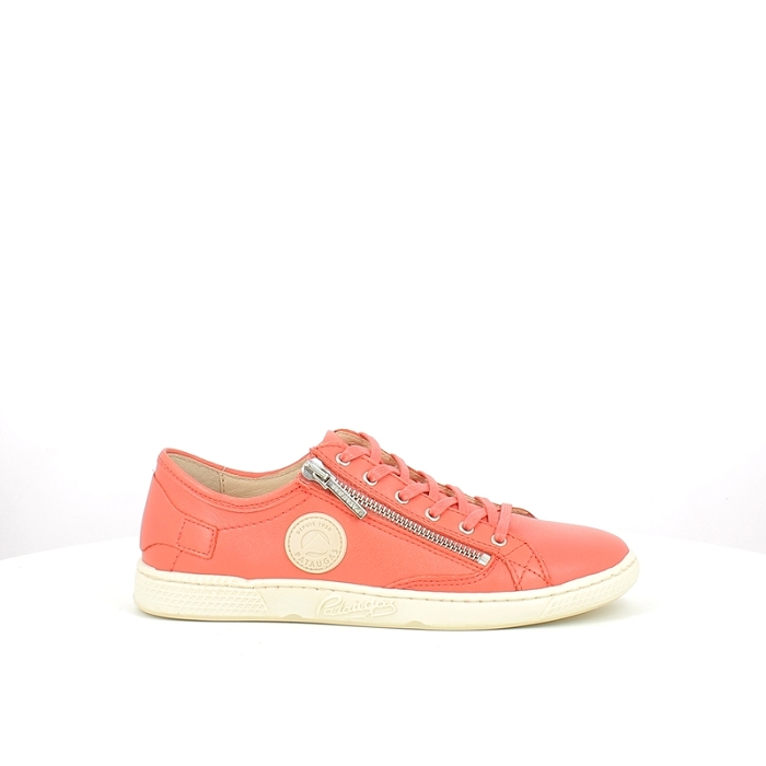 Pataugas basket jester.n cuir lisse corail lacet zip5090603_3