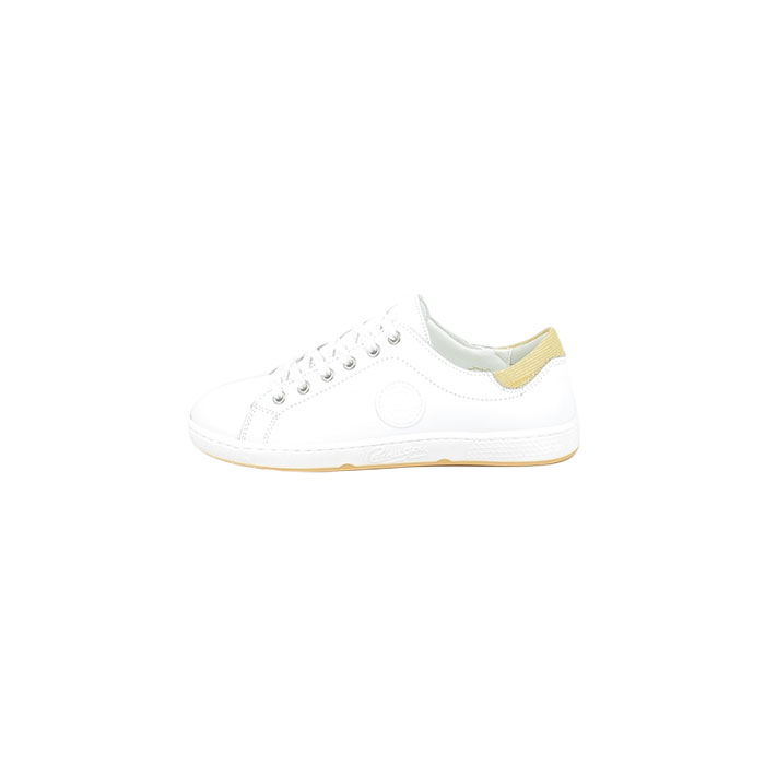 Pataugas basket jayo cuir lisse blanc lacet