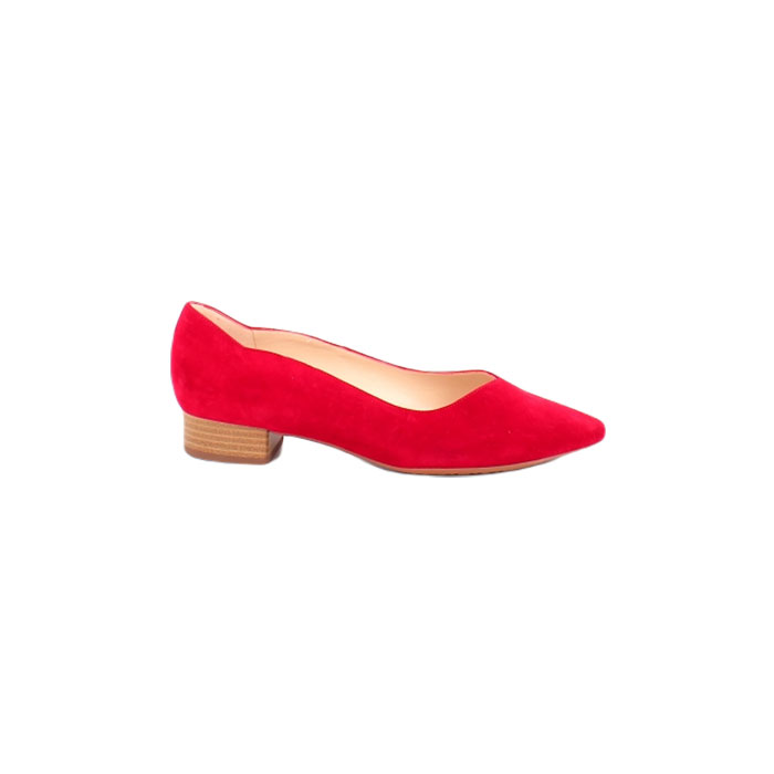 Peter kaiser ballerine 24531 lotta velours rouge