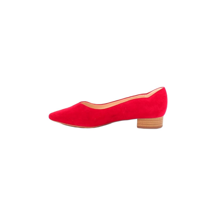 Peter kaiser ballerine 24531 lotta velours rouge5100701_3