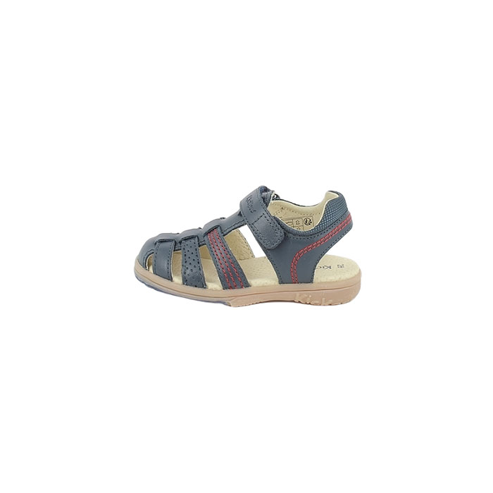 Kickers garcon platinium nubuck marine scratch