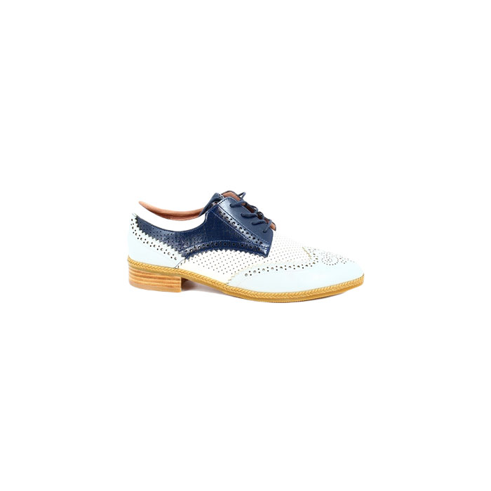 Mamzelle derbies mocassins sira vernis marine lacet