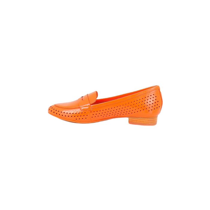 Mamzelle mocassin confort zip vernis orange5125102_3