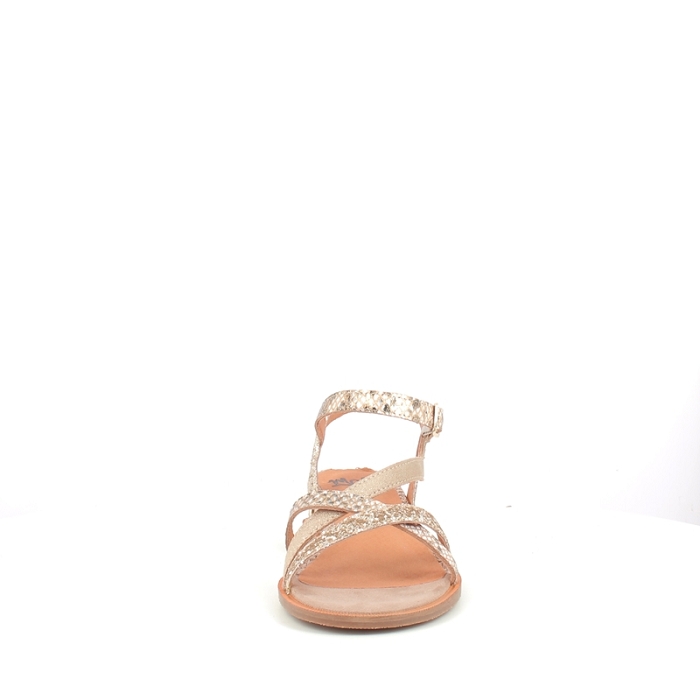 Mamzelle sandale  cuir lisse platine boucle5125305_4