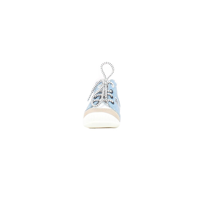 Babybotte debout gabriel 7073b820 cuir lisse bleu boucle5126401_2
