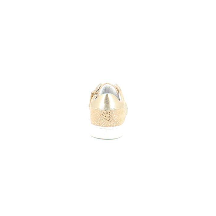 Bellamy fille okapi cuir lisse or lacet zip5128201_4
