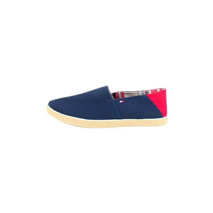 Tommy hilfiger mocassin fm00569 toile marine lacet