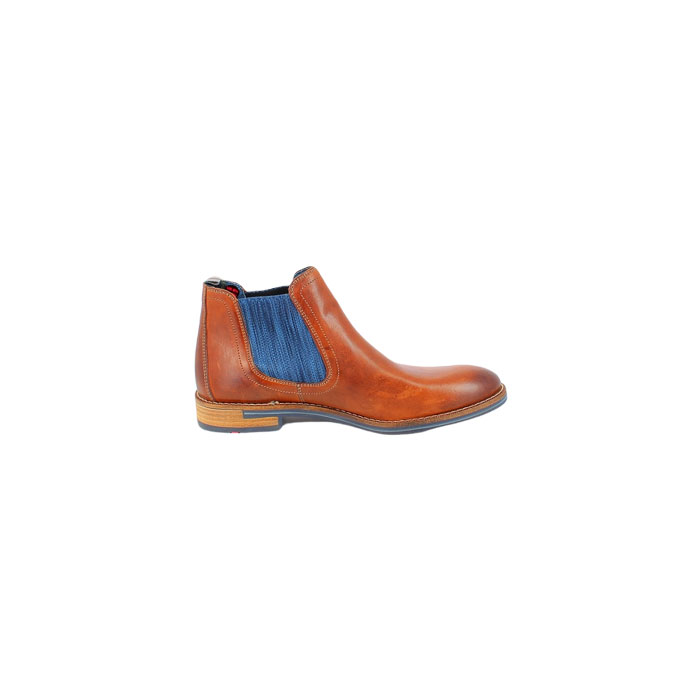 Lloyd bottine dario cuir lisse cognac elastique5142201_3