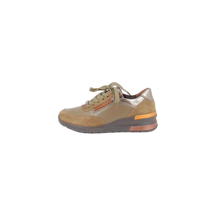 Ara basket 1218403.15 velours gris lacet zip