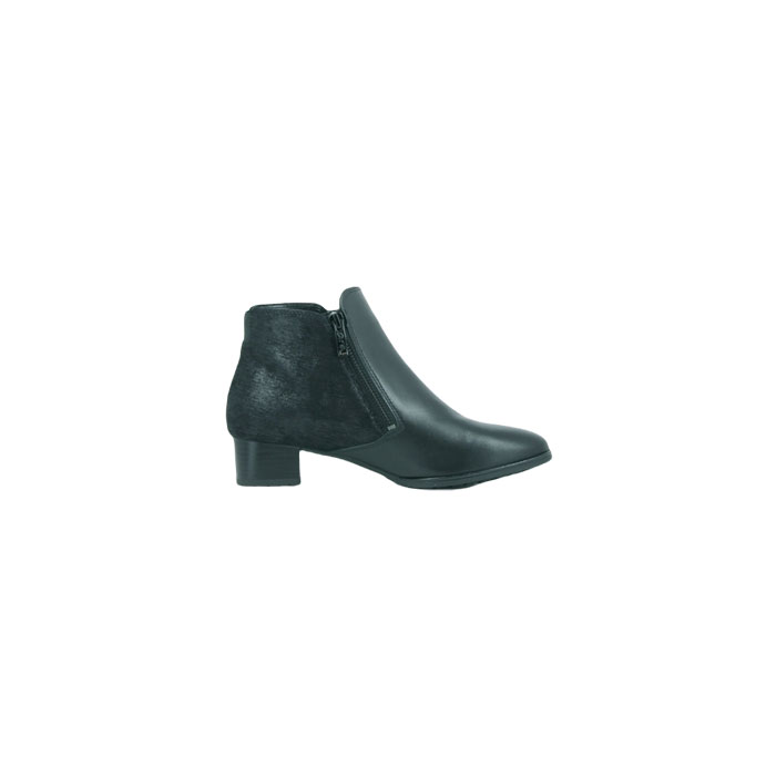 Ara bottine 1211837.73 cuir lisse noir zip5145001_3