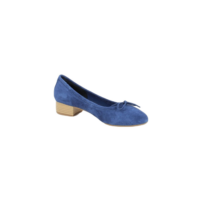 Reqins ballerine alma velours marine5148401_2