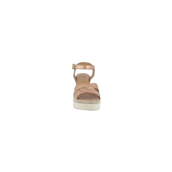 L une et l autre sandale anna cuir lisse bronze boucle5153802_2