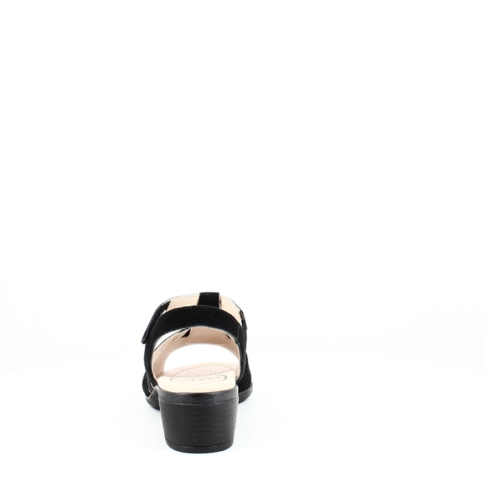 Ara sandale 1235730.09 cuir velours noir scratch5156302_4