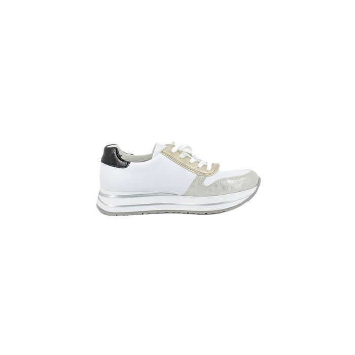 Rieker basket n3512.40 multi matiere blanc lacet zip5158301_3