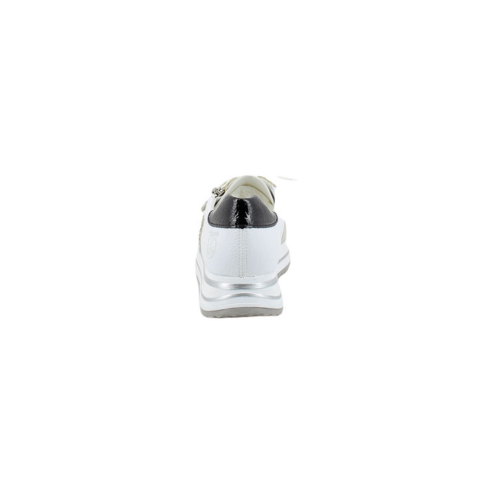 Rieker basket n3512.40 multi matiere blanc lacet zip5158301_4