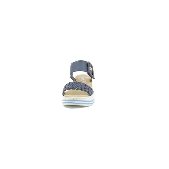Rieker sandale v1678.14 cuir lisse marine scratch5159701_2