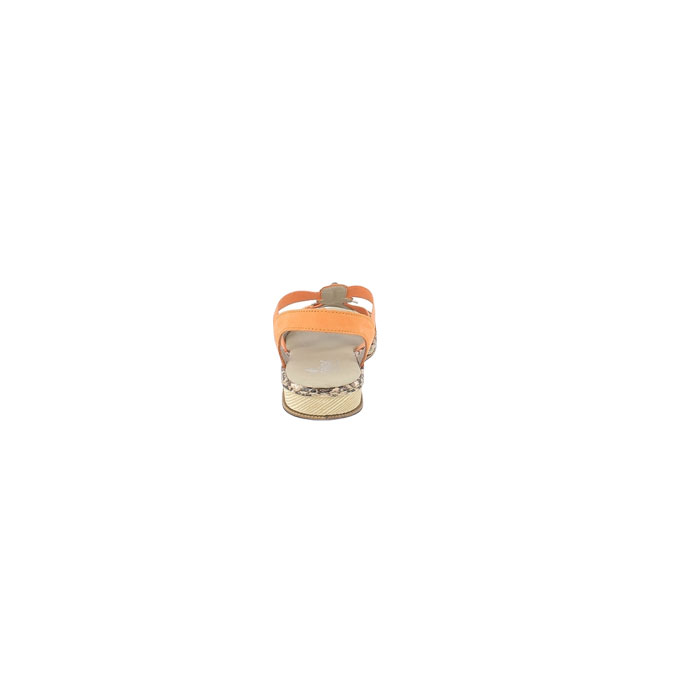 Rieker sandale 679l4.38 multi matiere orange elastique5159801_4