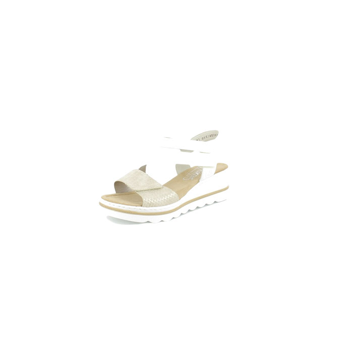 Rieker sandale 67454.80 cuir lisse blanc scratch5160101_3
