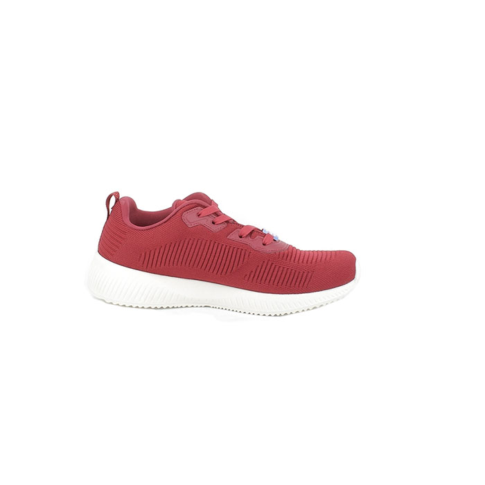 Skechers basket 232290 multi matiere rouge lacet5161902_3