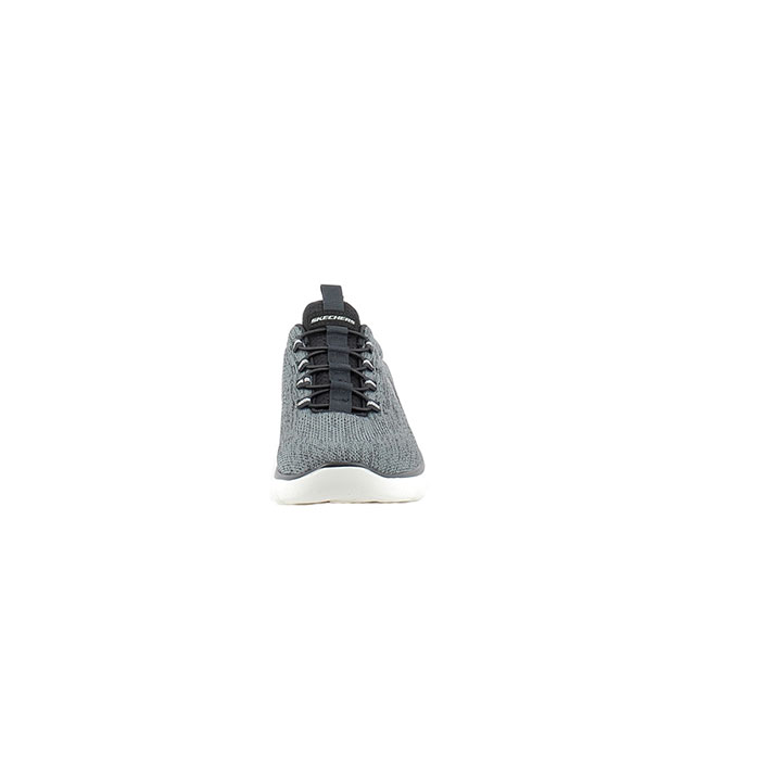 Skechers basket 232186 multi matiere gris lacet5162001_2