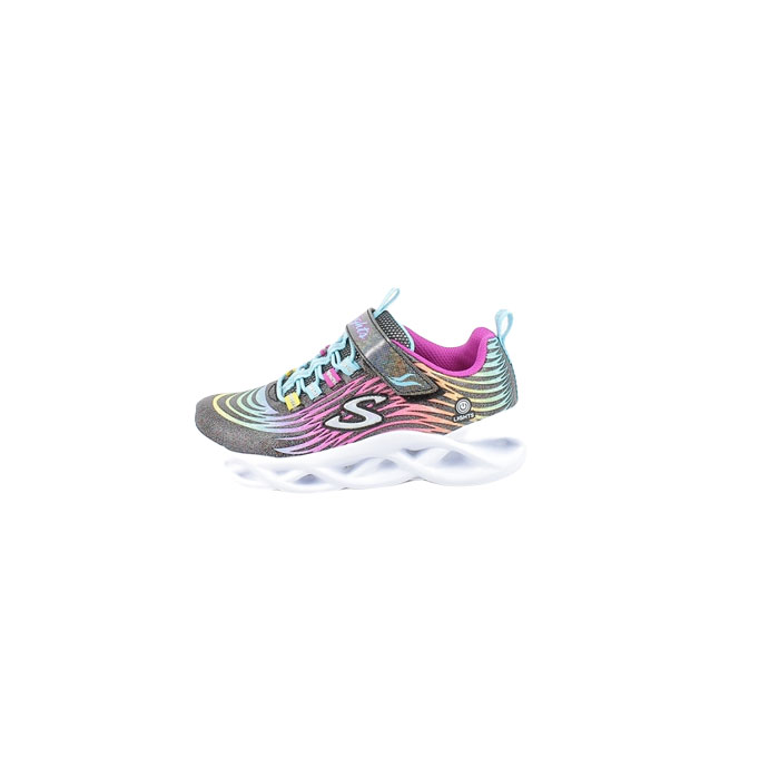 Skechers fille 302321l multi matiere multi colors scratch