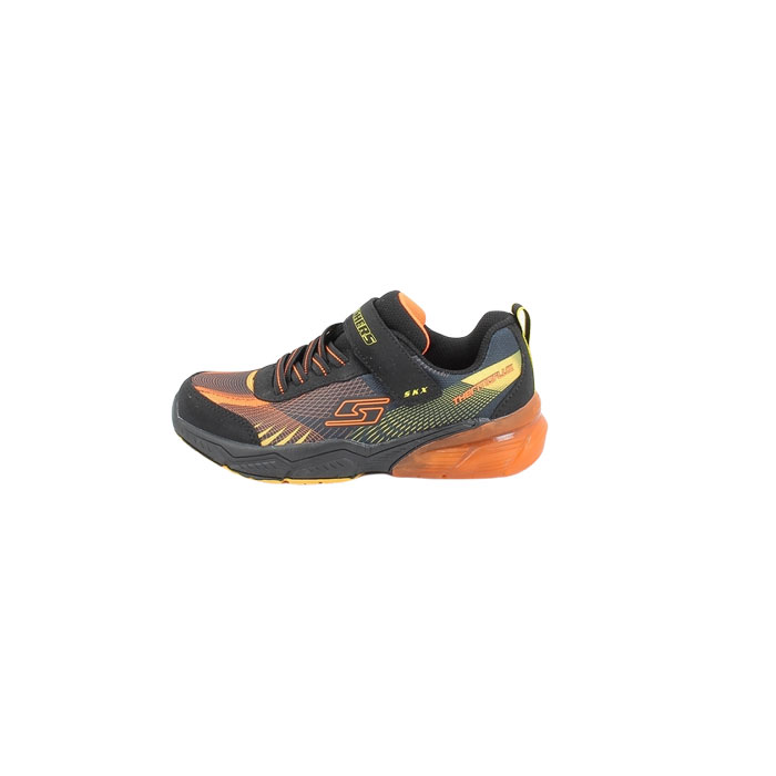 Skechers garcon 403728l multi matiere orange scratch