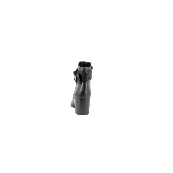Fugitive bottine gikel cuir lisse noir zip5166901_4
