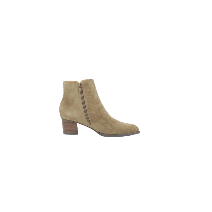 Mamzelle bottine tanguy cuir velours taupe zip5167802_3