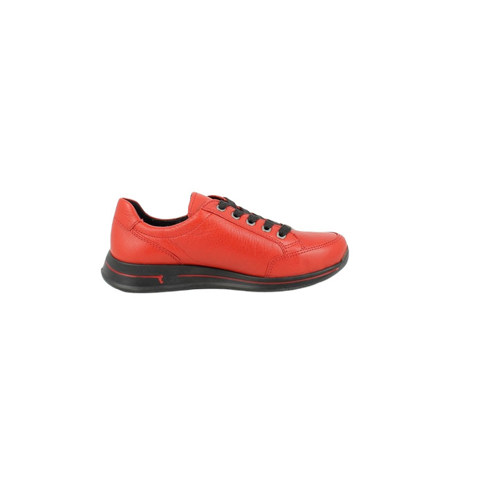 Ara basket 12.24801 cuir lisse rouge lacet zip5172601_3