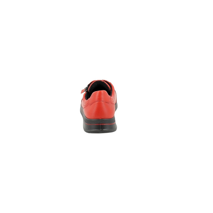 Ara basket 12.24801 cuir lisse rouge lacet zip5172601_4