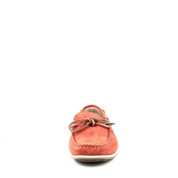 Fluchos mocassin f0425 cuir velours orange5182301_2