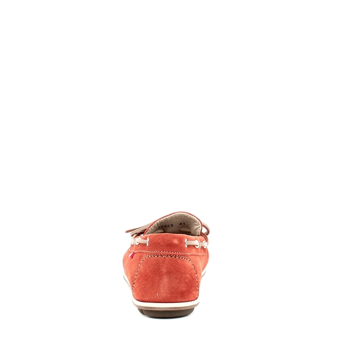 Fluchos mocassin f0425 cuir velours orange5182301_4