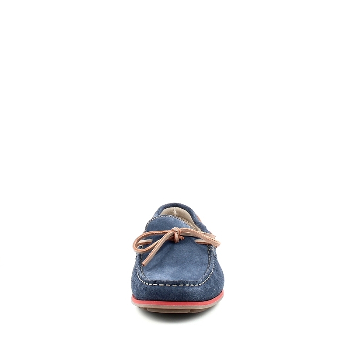 Fluchos mocassin f0425 cuir velours marine5182302_2