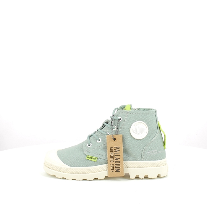 Palladium mixte pampa supply toile vert lacet